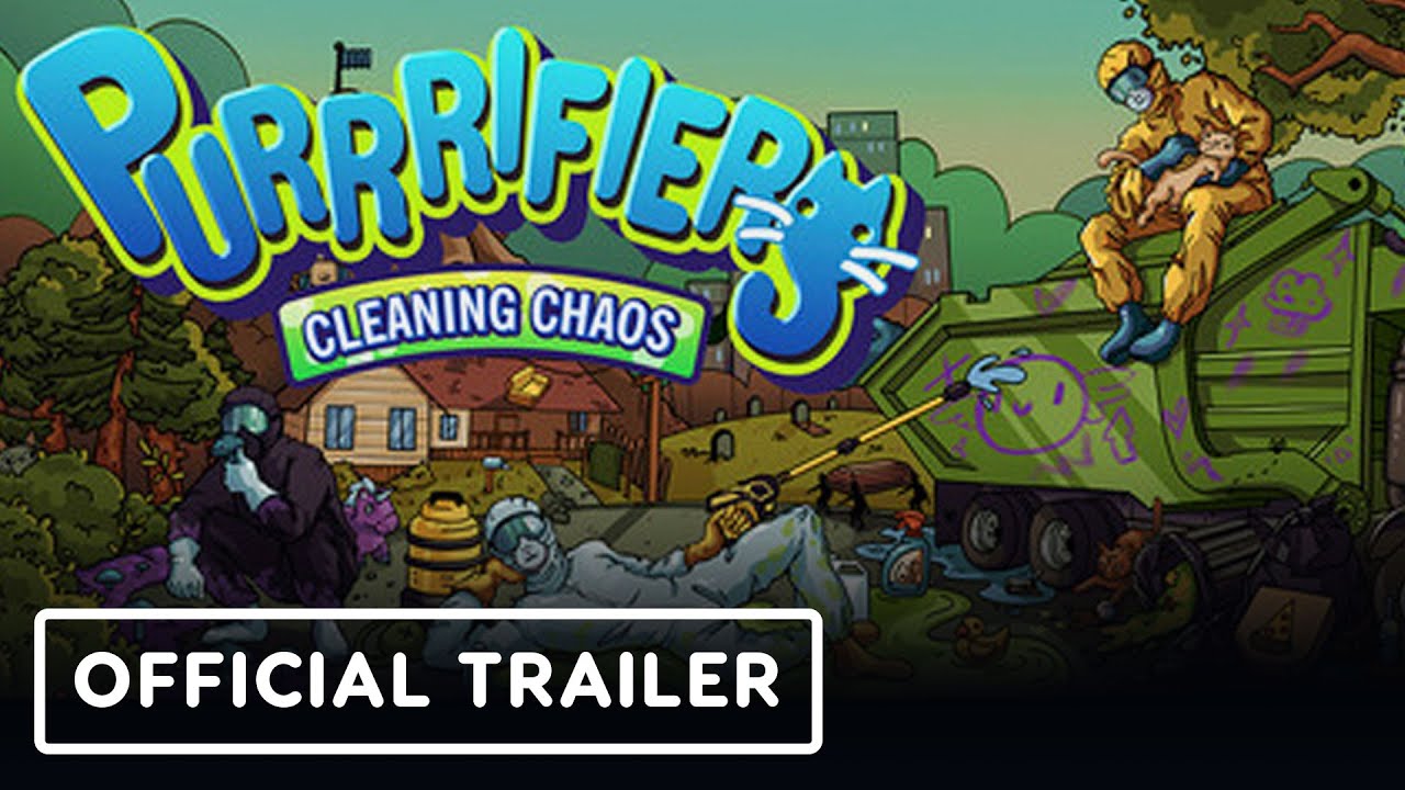 Purrrifiers: Cleaning Chaos - Official Early Access Launch Trailer