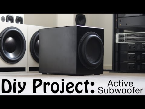 DIY BUILD - ACTIVE DAYTON ULTIMAX SUBWOOFER