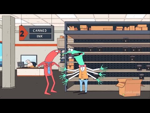 Smiling Friends- Alan’s argument at the stationery store