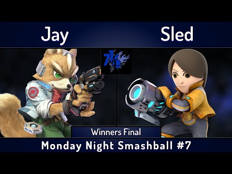 MNS # 07 | Jay (Fox) vs Sled (Mii Gunner) | Winners Finals | SSBU Ultimate Tournament