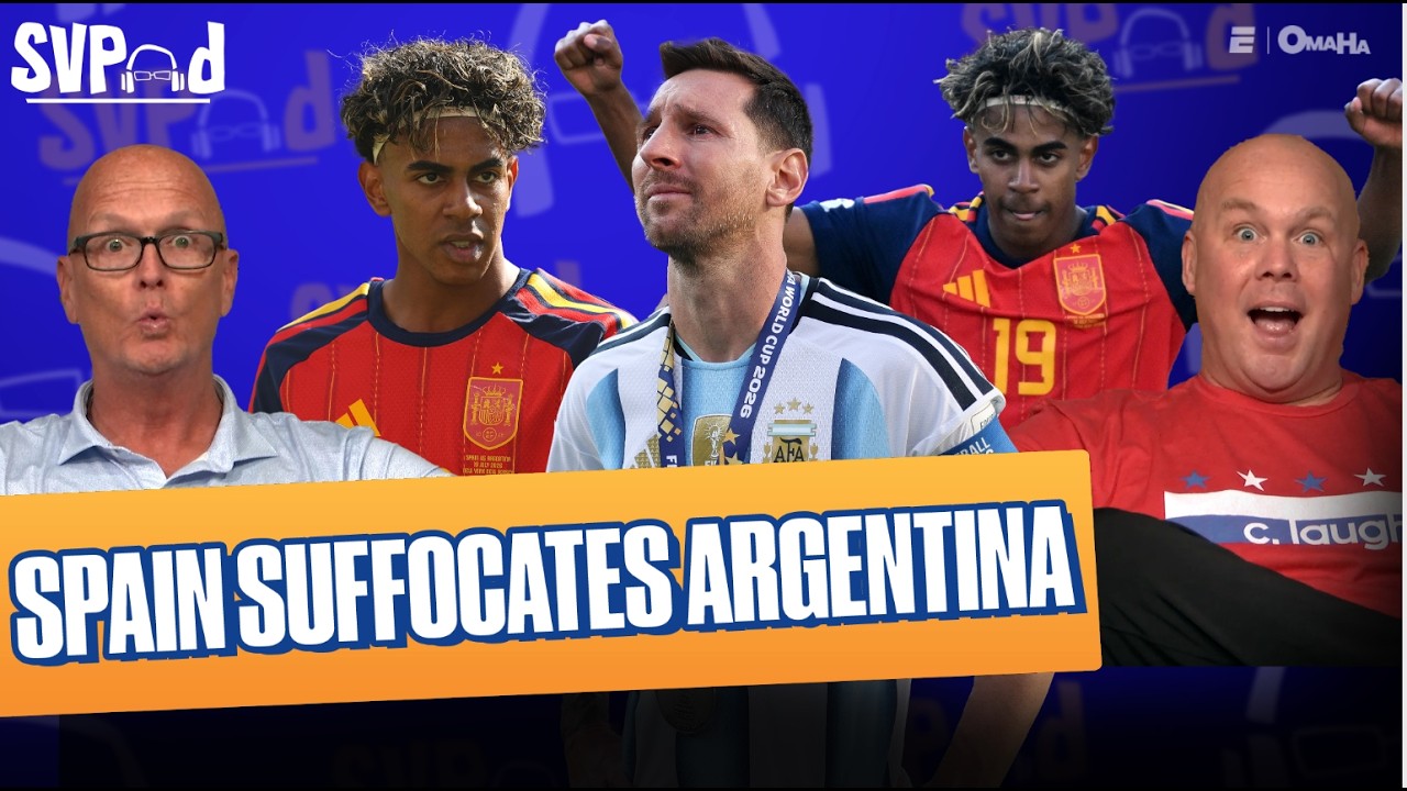 Spain SUFFOCATES Argentina, Ryan Fox Swipes Open Championship & Bryson DeChambeau DRAMA | SVPod