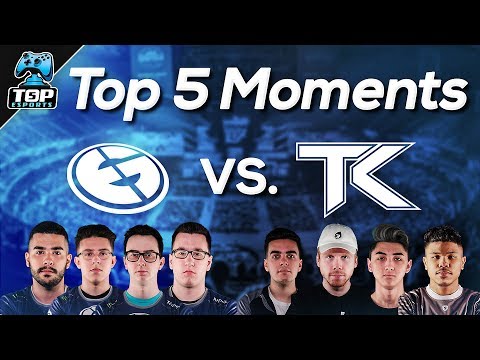 CWL 2018 - Top 5 BEST Moments - Team Kaliber vs. Evil Geniuses - Grand Finals Round 2