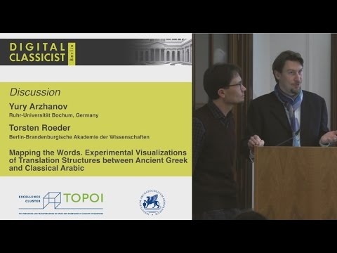 Digital Classicist Seminar Berlin (2015/2016) - Seminar 7 Discussion