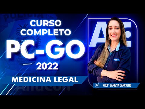 Concurso PC GO 2022 - Reta Final - Agente - Medicina Legal - AlfaCon