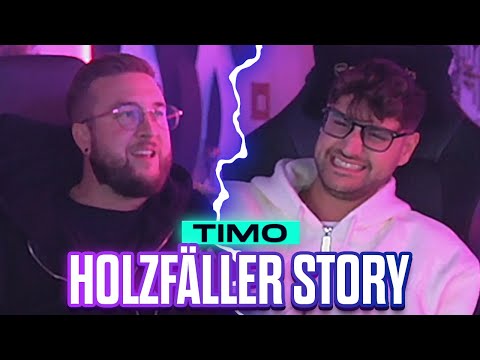 Die LEGENDÄRE HOLZFÄLLER STORY 🤣 von Timo im TRIPLE STREAM 🔥 Tisi Schubech Stream Highlights