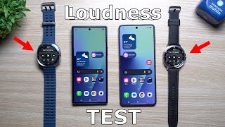 Galaxy Watch8 Classic VS Galaxy Watch Ultra 2025: Speaker Test... Sshhh, Don't Tell Apple