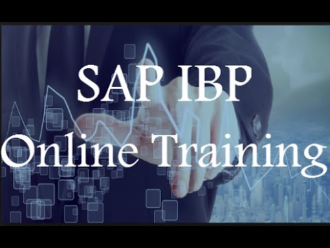 SAP IBP TRAINING DEMO VIDEO | SAP IBP ONLINE COURSE TUTORIAL