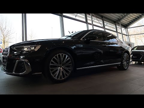 2022 Audi A8 (Facelift) 50 TDI Quattro - EXTERIOR & Engine startup by Supergimm