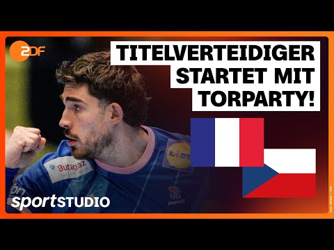 Frankreich – Tschechien Highlights | Handball-EM 2026 | sportstudio