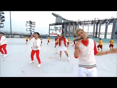 Evolution of NDP Songs V2.0 by MICappella - National Day Parade 2018 @ Marina Bay Floating Platform