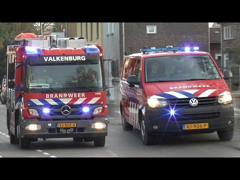 Brandweer met spoed naar Melding - Assistentie Ambulance - PRIO 1 SIE en Tankautospuit