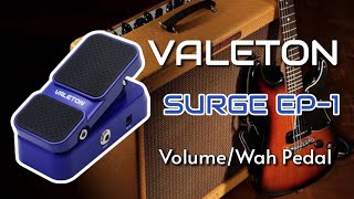 Video thumbnail for VALETON SURGE EP-1 - Volume/Wah Pedal - Full Review by Harold J TV
