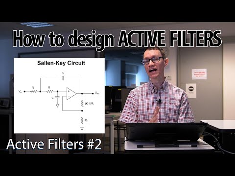 How to design active filters using Sallen Key circuits (2 - Active Filters)