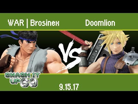 Doomlion (Cloud) vs WAR | Brosinex (Ryu) - SIU 69 - Wii U