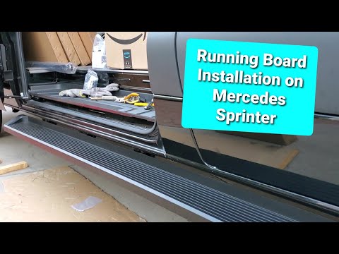 How to install iBoard Running board-updated version 2019  Mercedes Sprinter