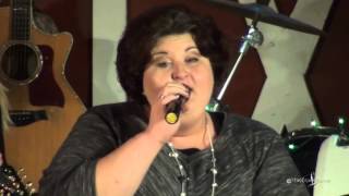 April Sanders at The Gladewater Opry Christmas Show 2015