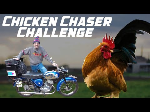 Chicken Chaser Challenge. Old bike vs a big road trip