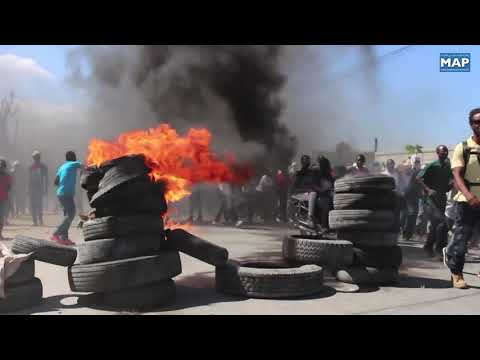 Manifestation en Haïti Des barricades paralysant l'activité dans les principales villes du pays