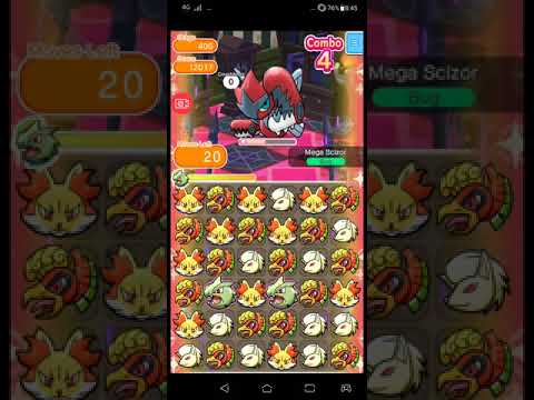Pokemon shuffle  400 Mega Scizor