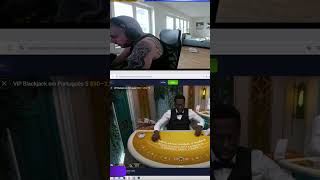 RAINBET BIG BLACKJACK WIN #twitch #kick #roulettebigwin #roulette #blackjack #slot #funny #rainbet