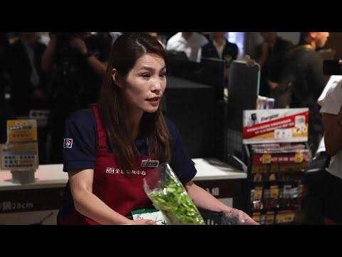 Video Thumbnail: Taipei supermarket stages air raid drill amid annual military exercises | AFP