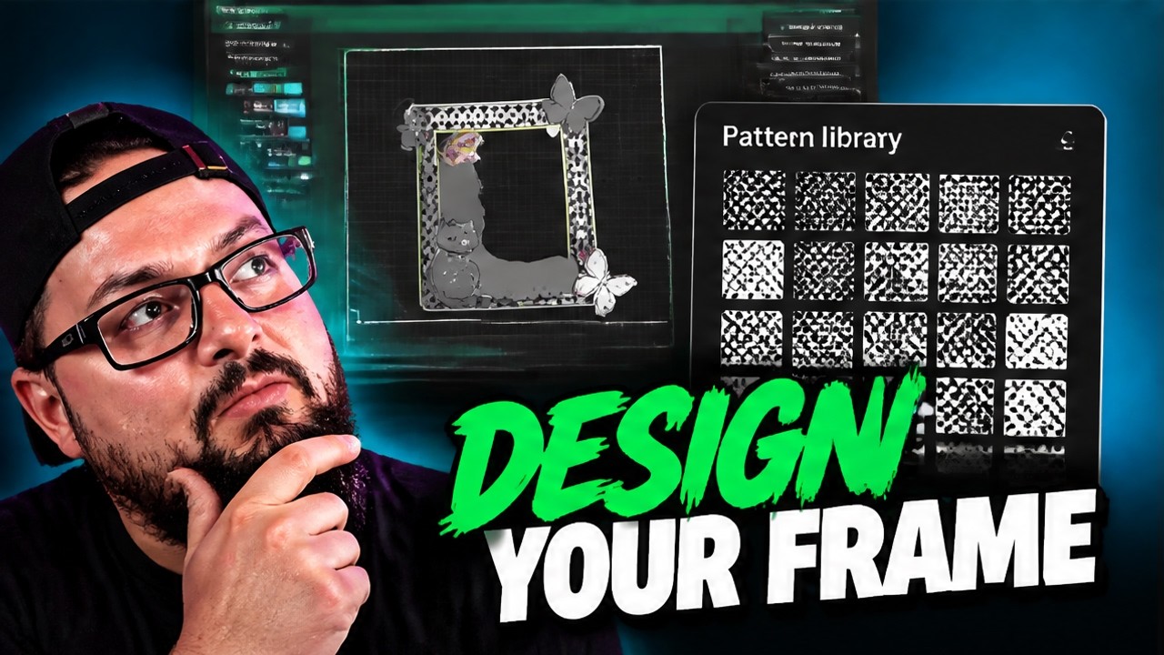 I Found The Best Way To Make Custom 3D Printed Picture Frames