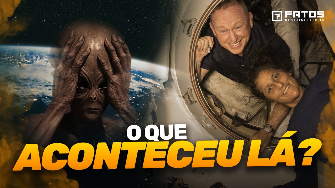 Eles voltaram... Mas o que aconteceu no espaço? Sons e batidas estranhas...