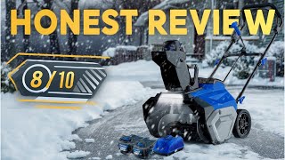 Wild Badger Power 40V Snow Blower Review ❄️ Cordless Power That Surprises!