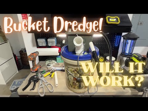 12v Bucket Dredge for gold! Will it work?