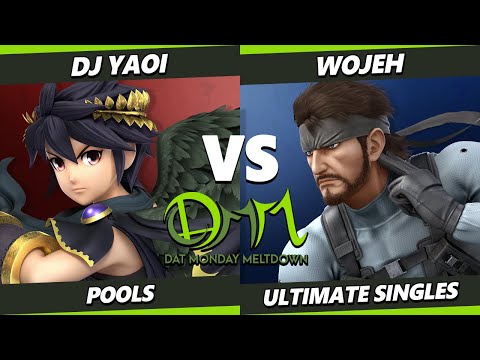 DAT MM 285 - DJ YAOI (Dark Pit) Vs. wojeh (Snake) Smash Ultimate - SSBU