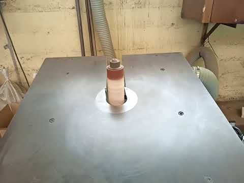 A120086-Rule - Samco LP-15 Vertical Oscillating Bench Bobbin Sander