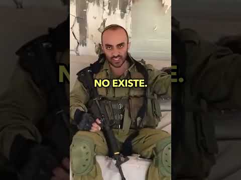 Escucha a este soldado israelí hablar sobre el gran poder de Israel