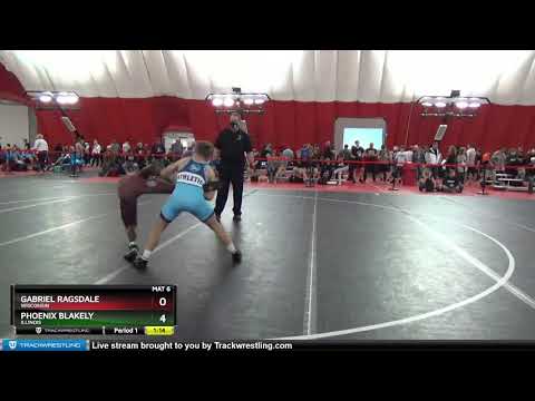 Junior Boys 126 Gabriel Ragsdale Wisconsin Vs Phoenix Blakely Illinois