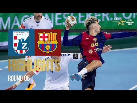 HC Zagreb 🆚 Barça | Round 5 | Machineseeker EHF Champions League 2024/25