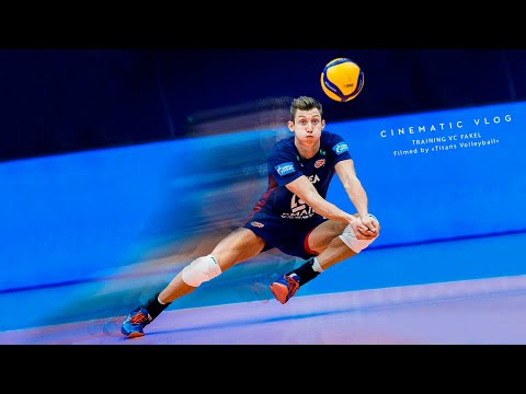 Волейбол Crazy Warm Up | Attack in 3rd meter | Volleyball Club Fakel | Highlights | Cinematic Vlog