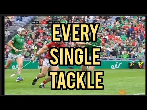 Counting hurling tackles on the man