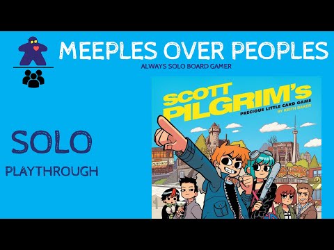 Scott Pilgrim  - Precious little card game - Solo