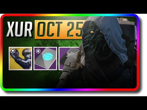 Destiny 2 Shadowkeep - Xur Location, Exotic Armor "Suros Regime" (10/25/2019 October 25) Video