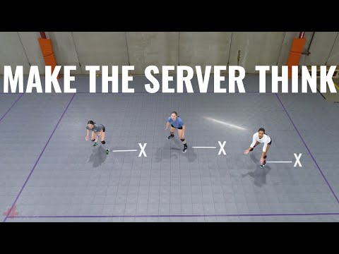 Make the SERVER THINK with these ELITE Serve Receive principles
