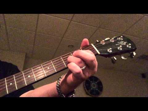 Guitar tuning in standard but changed to a Double drop D