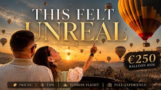 🇹🇷 Cappadocia Hot Air Balloon Ride 😍🎈— Worth €250