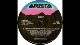 Snap - Mary Had A Little Boy (Dance Version) (House - 1990)