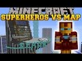 SUPERHEROES UNLIMITED MOD VS AVENGERS TOWER Minecraft Mods Vs Maps REPULSER TNT