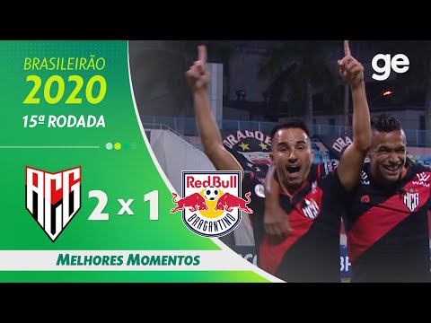 Gols e lances de Atlético-GO x Red Bull Bragantino