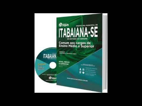 Apostila Concurso Itabaiana 2015 - Cargos de Ensino Médio e Superior