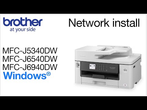 Spausdintuvas BROTHER MFC-J5340DW rašalinis 4 viename, A3, automatinis dokumentų tiektuvas, dvipusis, belaidis, 28 ipm video