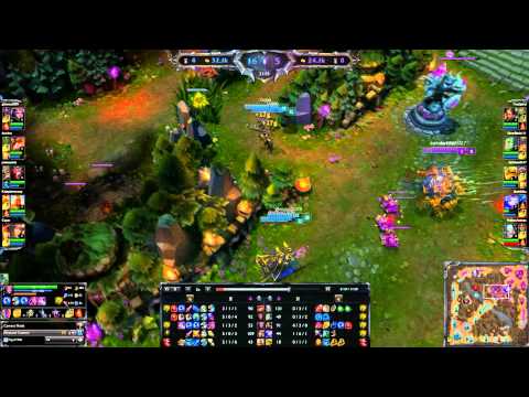 Kalay plays - Kayle Support (vs Ashe/Blitz)