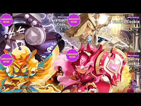 AWAKENED ANCIENT COOKIES GACHA ANIMATION