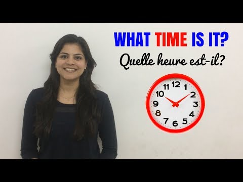 French Lesson - How to Tell Time in FRENCH - DELF A1 PRODUCTION ORALE