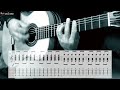 INTERSTELLAR (Main Theme) - Slower Version - Hans Zimmer - with Partial TAB - Classical Guitar